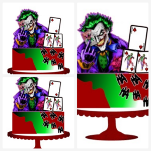ARQUIVO DE CORTE TOPO DE BOLO - CORINGA