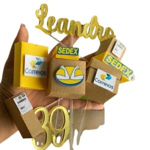 Arquivo de Corte Topo de Bolo - Correio