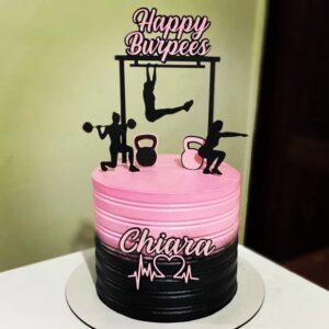 ARQUIVO DE CORTE Topo de bolo Crossfit