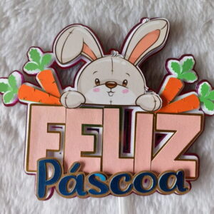 Arquivo de Corte Topo de Bolo da Páscoa #14776