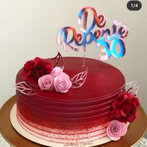 Arquivo de Corte Topo de Bolo de Repente 30