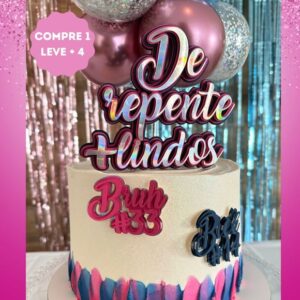 Arquivo de Corte Topo de Bolo de Repente Mais Lindos