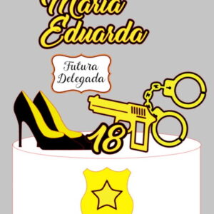 Arquivo de Corte Topo de Bolo Delegada