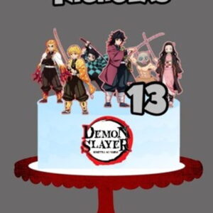 Arquivo de Corte Topo de Bolo Demon Slayer 8