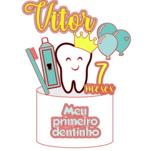 Arquivo De Corte Topo De Bolo Dentinho