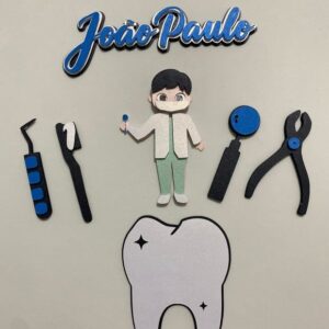 Arquivo de Corte Topo de Bolo Dentista