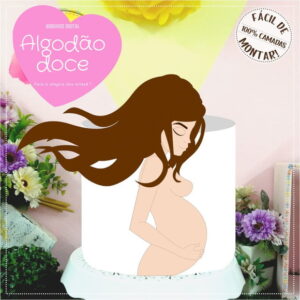 Arquivo de Corte Topo de Bolo Dia das Mães #462