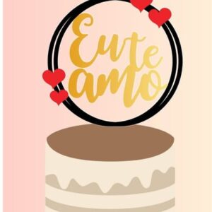 Arquivo de Corte: Topo de Bolo Dia dos Namorados 012