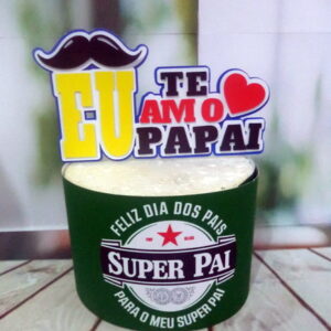 Arquivo de Corte: Topo de Bolo Dia dos Pais 025