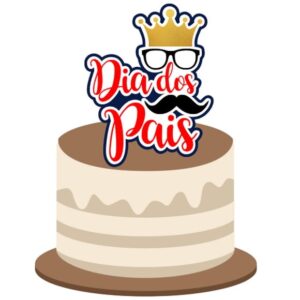 Arquivo de Corte Topo de Bolo Dia dos Pais #9