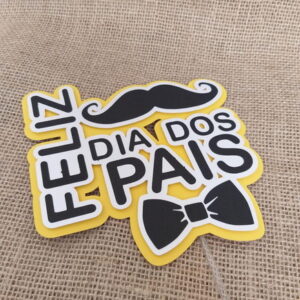 Arquivo de Corte -topo de Bolo Dia dos Pais