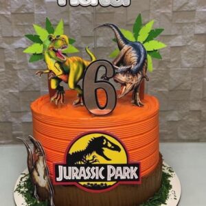 Arquivo de Corte Topo de Bolo Dinossauro