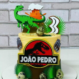 Arquivo De Corte Topo De Bolo Dinossauro Rex #15318
