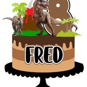 Arquivo de Corte Topo de Bolo Dinossauro Rex