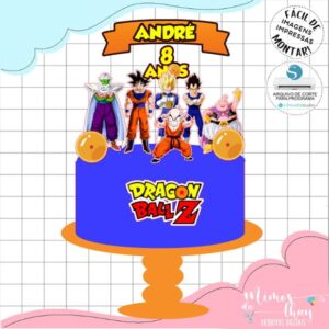 Arquivo de Corte: Topo de Bolo Dragon Ball Z 001
