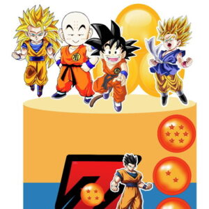Arquivo de Corte Topo de Bolo Dragon Ball Z