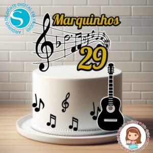 Arquivo de Corte Topo de Bolo em Studio - Musica Cod:154