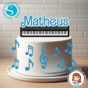 Arquivo de Corte Topo de Bolo em Studio - Musica Cod:156