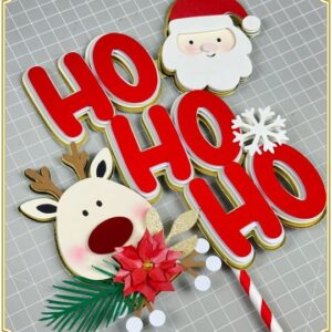 Arquivo de Corte: Topo de Bolo Feliz Natal