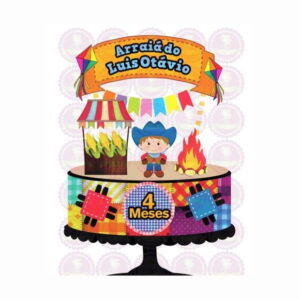 Arquivo de Corte - Topo de Bolo (festa Junina) 19