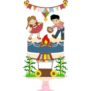 Arquivo de Corte - Topo de Bolo (festa Junina) 25