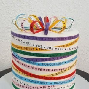 Arquivo De Corte Topo De Bolo Fita Senhor do Bonfim Studio