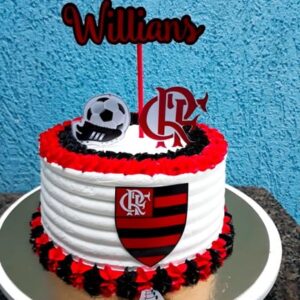 Arquivo de Corte Topo de Bolo Flamengo