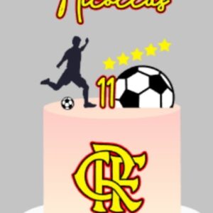 Arquivo de Corte Topo de Bolo Flamengo
