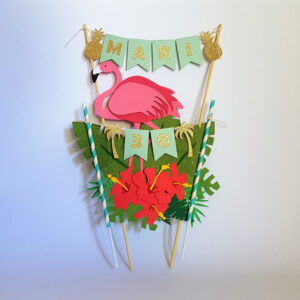 Arquivo de corte Topo de Bolo Flamingo CAMADA STUDIO COD:214