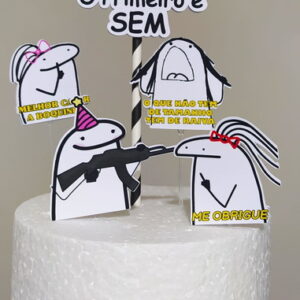Arquivo de Corte Topo de Bolo Flork