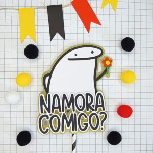 Arquivo de corte topo de bolo - flork namora comigo