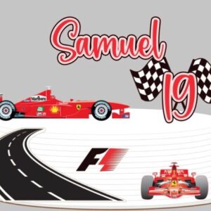 Arquivo de Corte Topo de Bolo Formula 1 Corrida