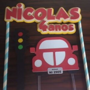 Arquivo de corte topo de bolo fusca em camadas 02