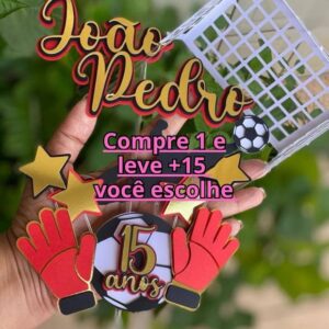 Arquivo de Corte Topo de Bolo Futebol #6150