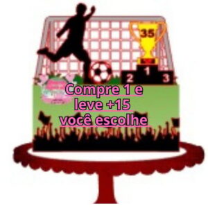 Arquivo de Corte Topo de Bolo Futebol #6152