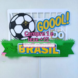 Arquivo de Corte Topo de Bolo Futebol #6161