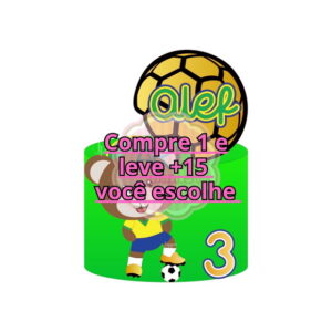 Arquivo de Corte Topo de Bolo Futebol #6212