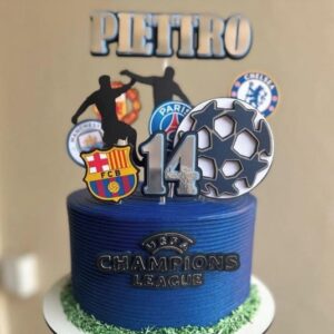 Arquivo de Corte Topo de Bolo Futebol
