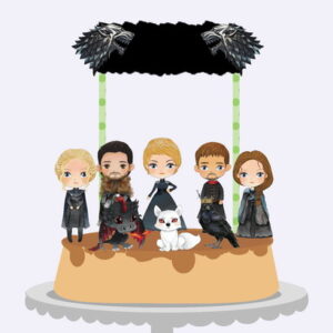 Arquivo de Corte - Topo de Bolo (game Of Thrones) 1
