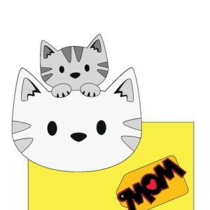Arquivo de Corte Topo de Bolo Gatinho