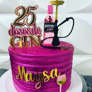 Arquivo de Corte Topo de Bolo Gin