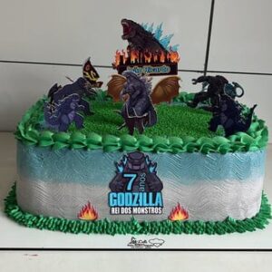Arquivo de Corte-topo de Bolo Godzilla #10286