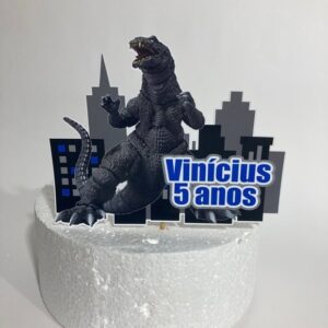 Arquivo de Corte Topo de Bolo Godzilla