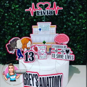 ARQUIVO DE CORTE TOPO DE BOLO - GREYS ANATOMY