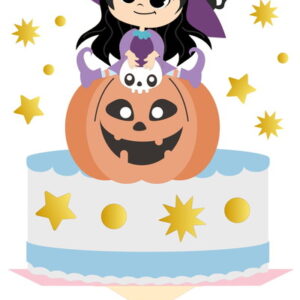 Arquivo De Corte - Topo De Bolo (halloween) 14