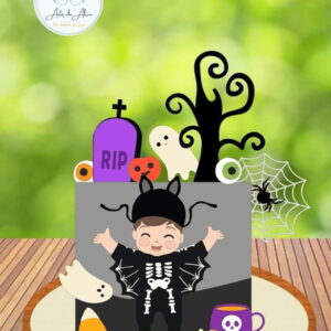 Arquivo de Corte - Topo de Bolo - Halloween
