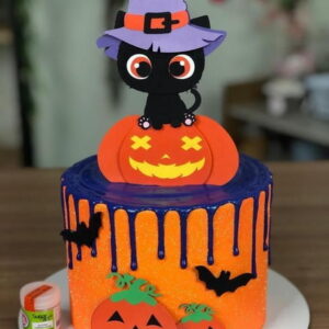 Arquivo De Corte Topo De Bolo Halloween Em Camadas 1434