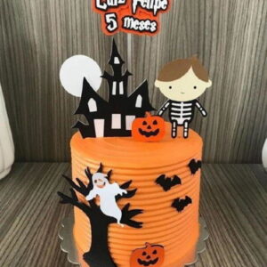 Arquivo De Corte Topo De Bolo Halloween Studio