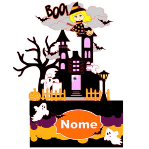 Arquivo de Corte: Topo de Bolo Halloween