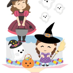Arquivo de Corte - Topo de Bolo Hallowen 1